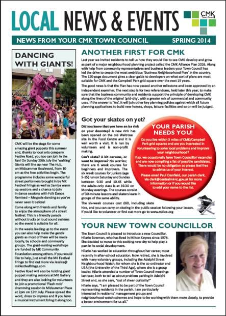 Newsletter May 2014 Cover