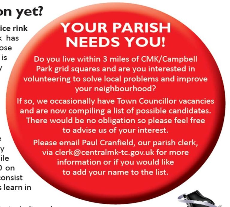 Your parish needs you!