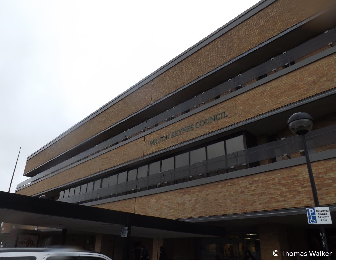 The Milton Keynes Council Civic Offices.
