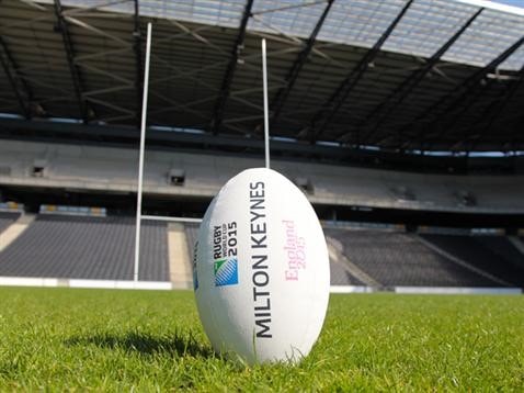 Music and Fireworks at Rugby World Cup “Fanzone”