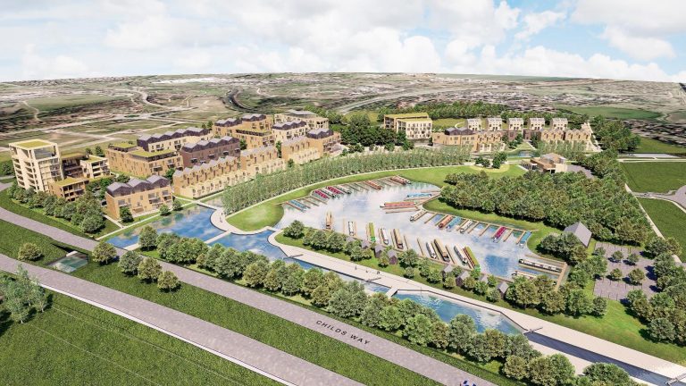 New Marina for Campbell Park Canalside