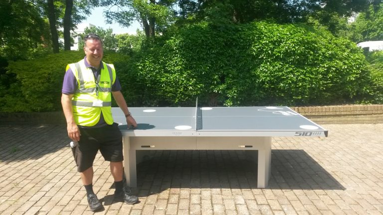 Table Tennis in the Gardens