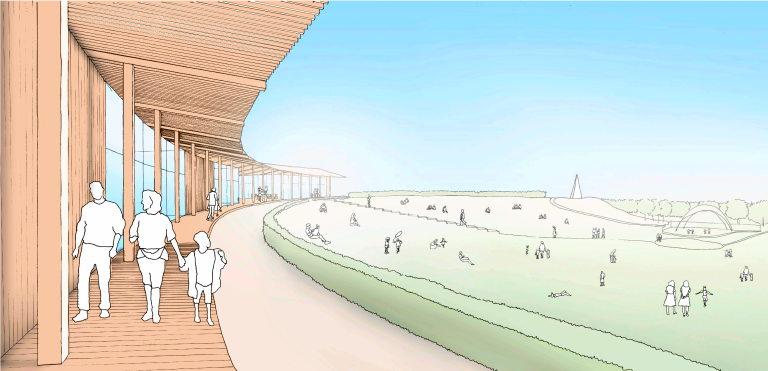Thumbs up for New Community Building