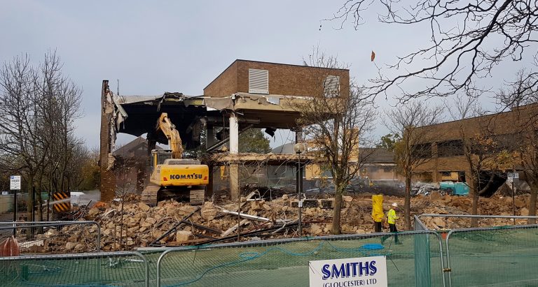 Office Blocks Demolished for New Flats