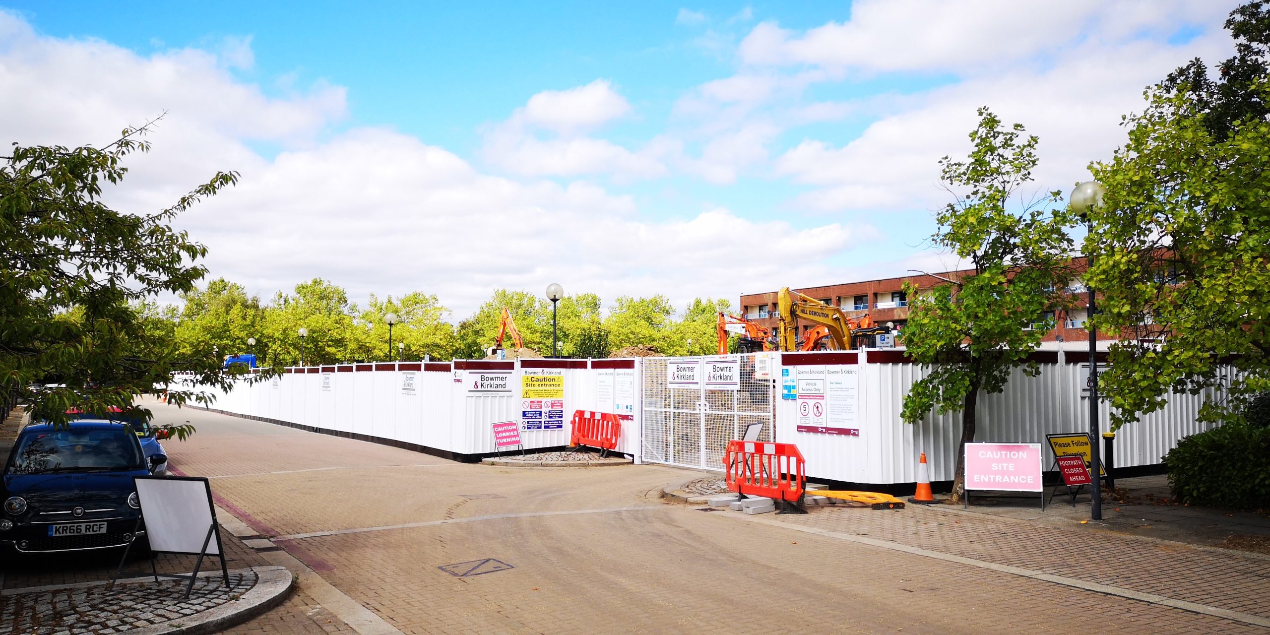 CMK Buildings Demolished for new YMCA Centre